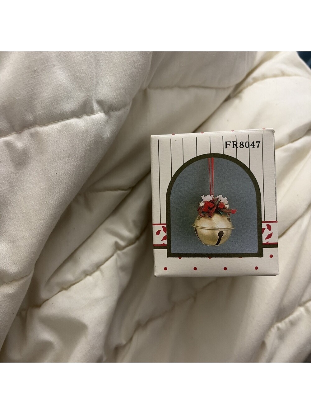 Kurt Adler metal bell ornament